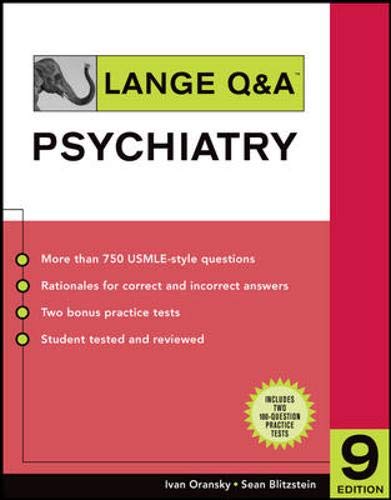 Lange Q & A: Psychiatry by Ivan Oransky