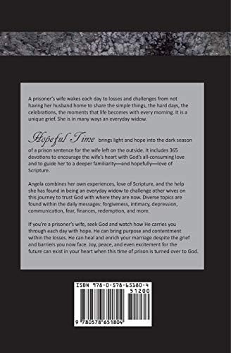 Hopeful Time: daily devotionals for the prisoner's wife by Angela Pomeranz