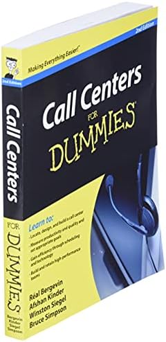 Call Centers For Dummies by Real Bergevin