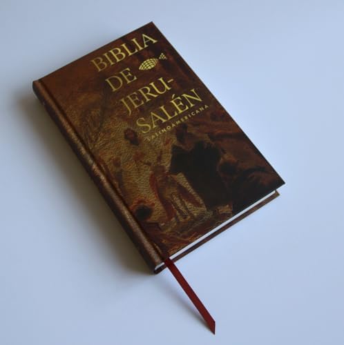 Biblia Católica Biblia de Jerusalén Latinoamericana, tapa dura marrón / Spanish Jerusalem Bible, Latin American Edition Hardcover Sand Color (Spanish Edition) by Biblia de Jerusalén