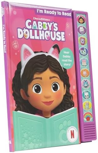 DreamWorks - Gabby’s Dollhouse I'm Ready to Read - Read Along Sound Book - PI Kids by PI Kids
