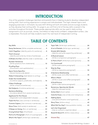 Scholastic Success with Writing Grade 4 Workbook by Scholastic Teaching Resources