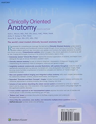 Clinically Oriented Anatomy by Keith L. Moore MSc PhD Hon. DSc FIAC