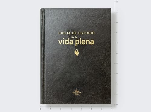 RVR60, Biblia de estudio de la vida plena, Edición clásica, Tapa dura, Palabras de Jesús en rojo, Comfort Print (Spanish Edition) by RVR 1960- Reina Valera 1960