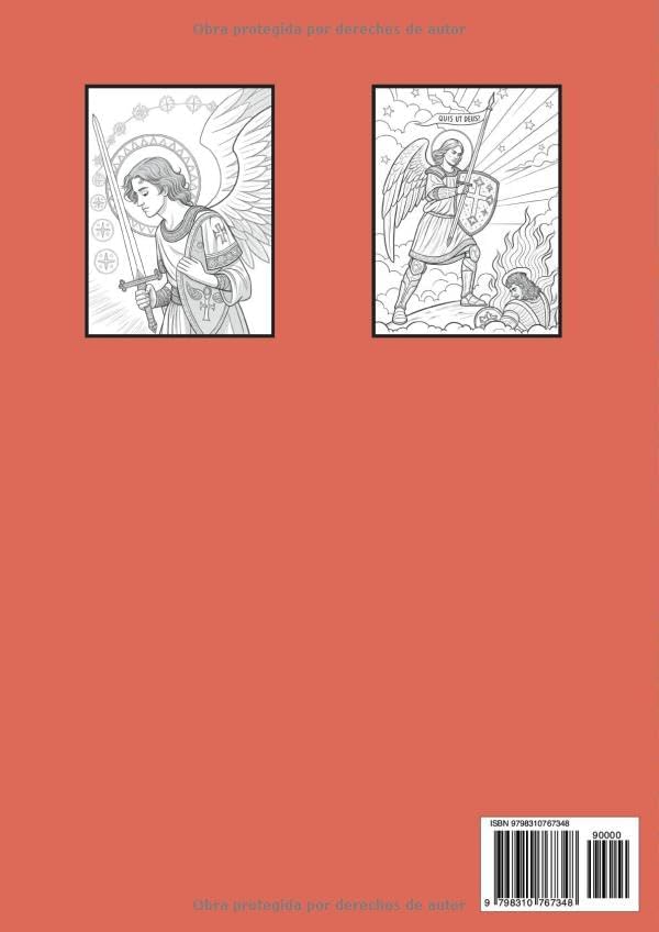 SAN MIGUEL ÁRCANGEL COLORING BOOK (Colorea Santos) (Spanish Edition) by José Manuel Gutierrez Arcos