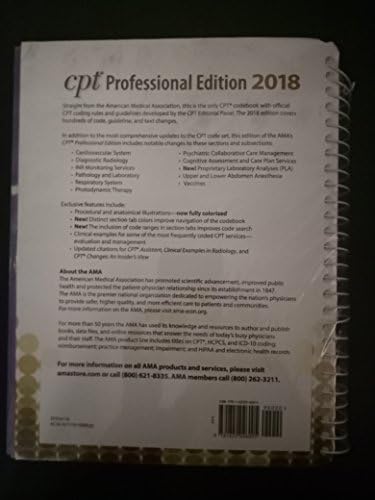 CPT 2018 Professional by American Medical Association