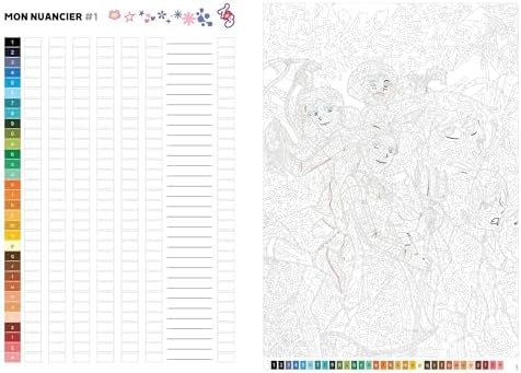 Coloriages mystères - Totally Spies: Coloriez les chiffres et découvrez l'image by Alicia Dombrofsky