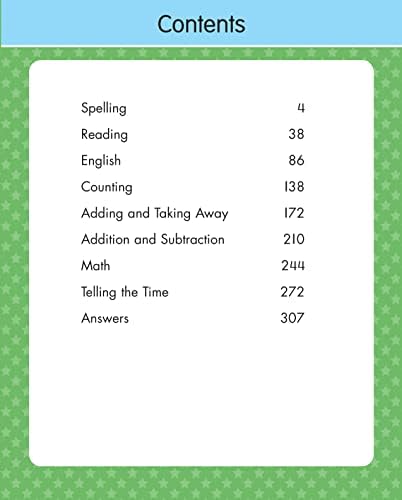 Second Grade Big Workbook Ages 7 - 8: All Subjects including 220+ Activities, Spelling and Reading, English, Addition and Subtraction, Math, Telling Time (Gold Stars Series) by Gold Stars