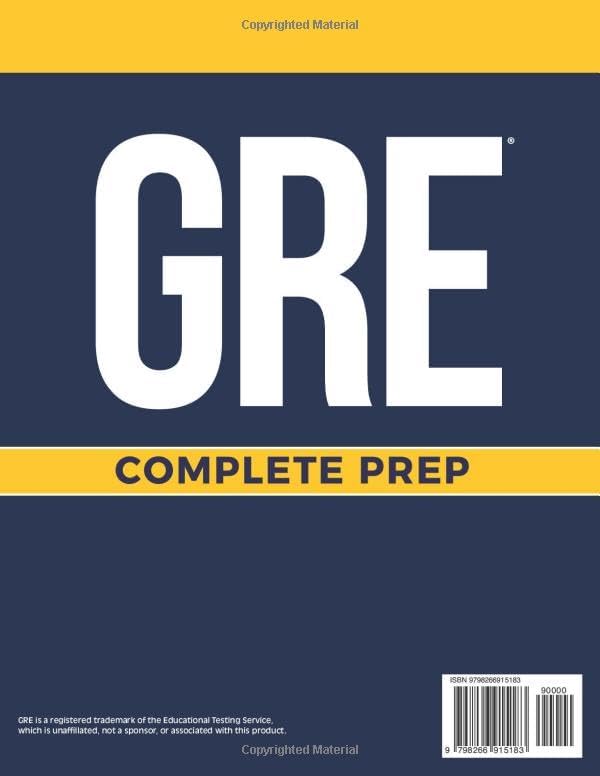 GRE Test Prep: The Most Complete Study Guide with 10 Full-Length Practice Tests, Weekly Bonus Exams, and 200 Flashcards to Master Every Section of the New GRE Format and Achieve Your Best Score by Vector Path Education