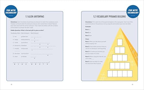 The Vocabulary Workbook for Grades 3, 4, and 5: 120+ Simple Exercises to Improve Reading, Spelling, and Word Usage (English Grammar Workbooks) by Tanya Marshall MEd