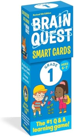Brain Quest 1-Book & Cards Set. Brain Quest Workbook 1st Grade Revised Edition & Brain Quest 1st Grade Smart Cards Revised 5th Edition by Workman Publishing by Workman Publishing
