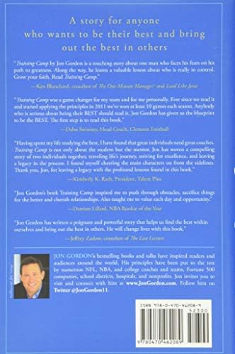Training Camp: What the Best Do Better Than Everyone Else (Jon Gordon) by Jon Gordon