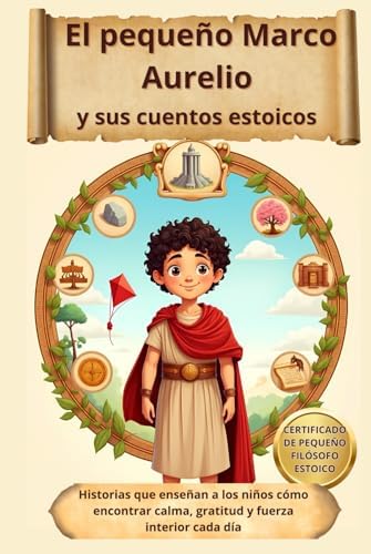 El pequeño Marco Aurelio y sus cuentos estoicos: Historias que enseñan a los niños cómo encontrar calma, gratitud y fuerza interior cada día by Pequeños Pensadores