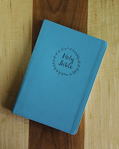 NIV, Value Thinline Bible, Large Print, Leathersoft, Teal, Comfort Print by Zondervan