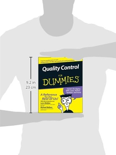 Quality Control for Dummies by Larry Webber