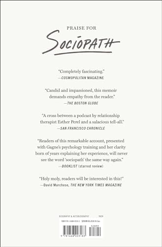 Sociopath: A Memoir by Ph.D. Patric Gagne