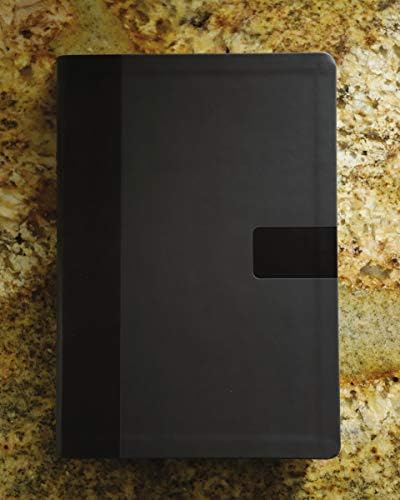 NIV, Super Giant Print Reference Bible (Font Size: 16.5-point), Leathersoft, Gray, Red Letter, Comfort Print by Zondervan