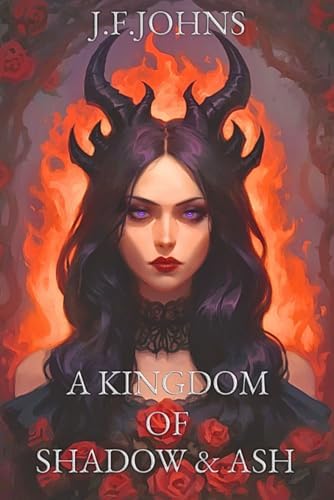 A kingdom of shadow and ash: Two enemies. One cursed fate. An enemies-to-lovers fantasy romance that will set the world on fire. (Kingdom of gods) by J. F.Johns