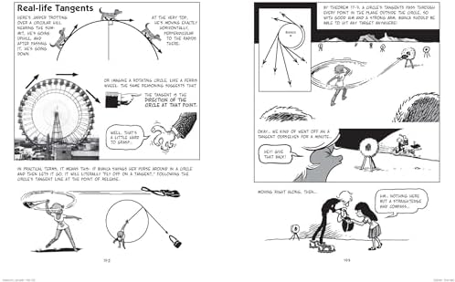 The Cartoon Guide to Geometry: A Humorous Mathematics Study Guide on Plane Geometry and Visual Proofs by Larry Gonick
