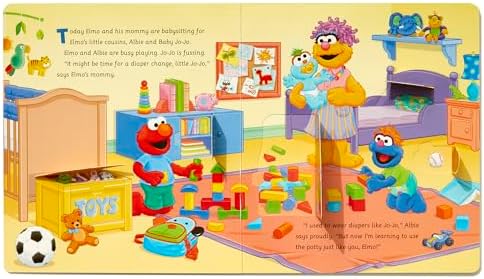 P is for Potty! (Sesame Street) (Lift-the-Flap) by Naomi Kleinberg