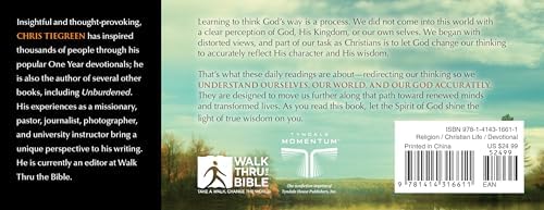 The One Year Walk with God Devotional: 365 Daily Bible Readings to Transform Your Mind (One Year Books) by Chris Tiegreen