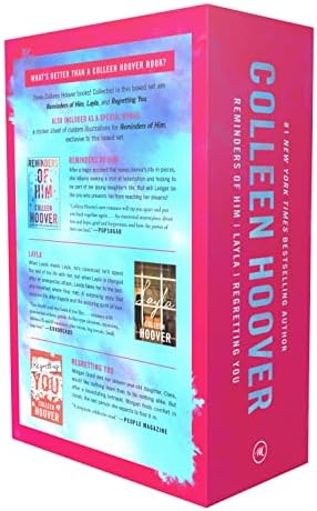 Colleen Hoover 3-Book Boxed Set: Reminders of Him, Layla, Regretting You by Colleen Hoover