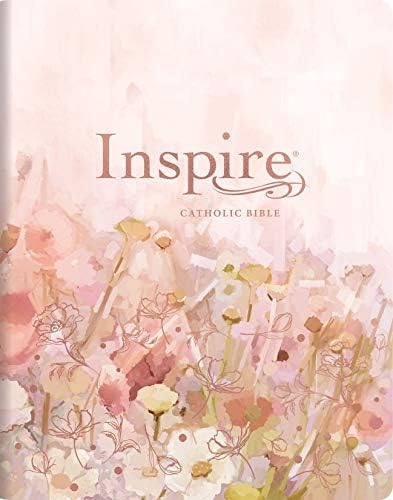 Inspire Catholic Bible NLT Large Print (LeatherLike, Multicolor): The Bible for Coloring & Creative Journaling by New Living Translation