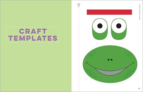 Preschool Paper Crafts: 25 Creative Crafts to Practice Hand-Eye Coordination & Scissor Skills by Stefania Luca