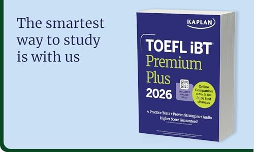 TOEFL iBT Premium Plus 2026 (Kaplan Test Prep) by Kaplan Test Prep