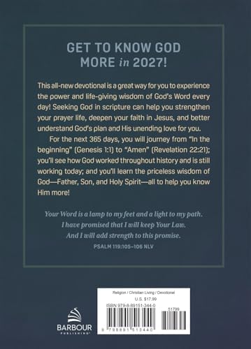 Daily Wisdom for Men 2027 Devotional Collection (Daily Wisdom - Annual Edition) by Compiled by Barbour Staff