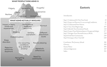 Tip of the ADHD Iceberg: An adult's guide to embracing the hidden layers of your neurodivergence by Dr. Samantha Hiew