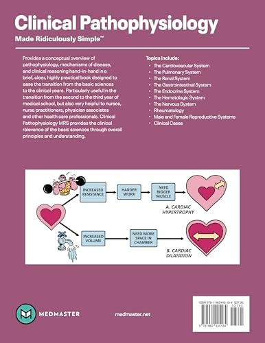 Clinical Pathophysiology Made Ridiculously Simple: Color Edition by Aaron Berkowitz M.D. Ph.D.