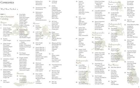 Fantasy Characters & Creatures: An Artist's Sourcebook: Whimsical Beasts, Anthropomorphic Monsters and More! (With over 600 illustrations) by Satoshi Matsuura