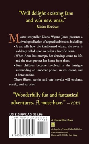 Unexpected Magic: Collected Stories – Riveting Fantasy Tales About Heroes, Wizards, and Beasts for Kids (Ages 8-12) by Diana Wynne Jones