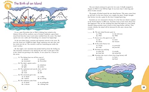 Reading Skills: Grade 6 (Flash Kids Harcourt Family Learning) by Flash Kids Editors