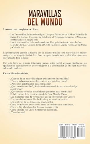 Maravillas del mundo: Una guía fascinante de las estructuras antiguas y nuevas más destacadas (Spanish Edition) by Captivating History