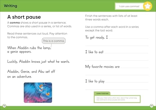 Disney Learning Big Workbook Grade 1: Math & English Workbook for Kids Aged 6-7, Curriculum-Based by DK