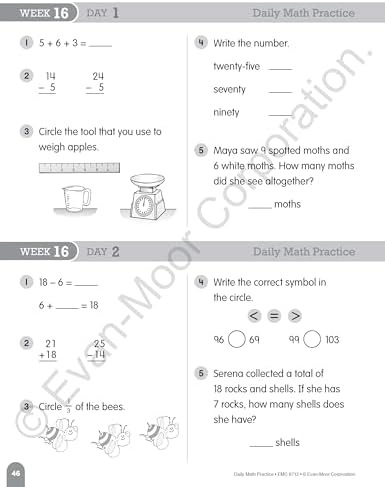 Evan-Moor Daily Math Practice, Grade 2 Student Book by Evan-Moor Educational Publishers