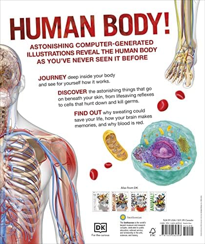 Knowledge Encyclopedia Human Body!: Human Anatomy as You've Never Seen It Before by DK