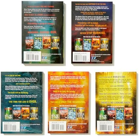 The Maze Runner Series Complete Collection Boxed Set (5-Book) by James Dashner