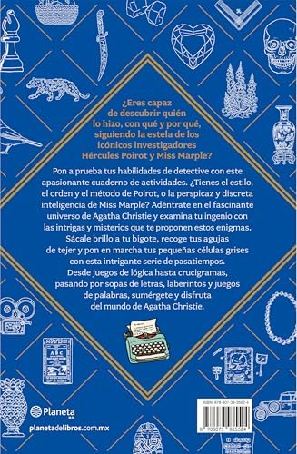Los casos de Agatha Christie: 100 acertijos y un misterio por resolver. El cuaderno oficial / The Official Agatha Christie Puzzle Book (Spanish Edition) by Varios autores