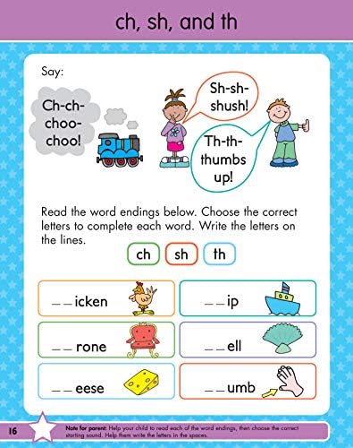 The Summer Before First Grade Workbook School Bridging Kindergarten to First Grade Ages 6 - 7: 75+ Activities, Phonics, Spelling, Reading, Language ... Measurement and Time (Gold Stars Series) by Gold Stars