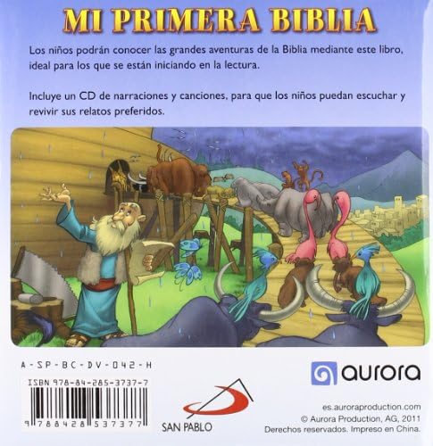 Grandes aventuras de la Biblia: Mi primera Biblia by Yoko Matsuoka