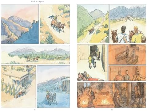 The Odyssey: A Graphic Novel: (A Modern Visual Adaptation of Homer's Epic Tale of Greek Mythology for Young Adults) by Gareth Hinds