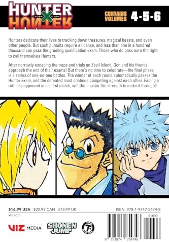 Hunter x Hunter (3-in-1 Edition), Vol. 2: Includes vols. 4, 5 & 6 by Yoshihiro Togashi