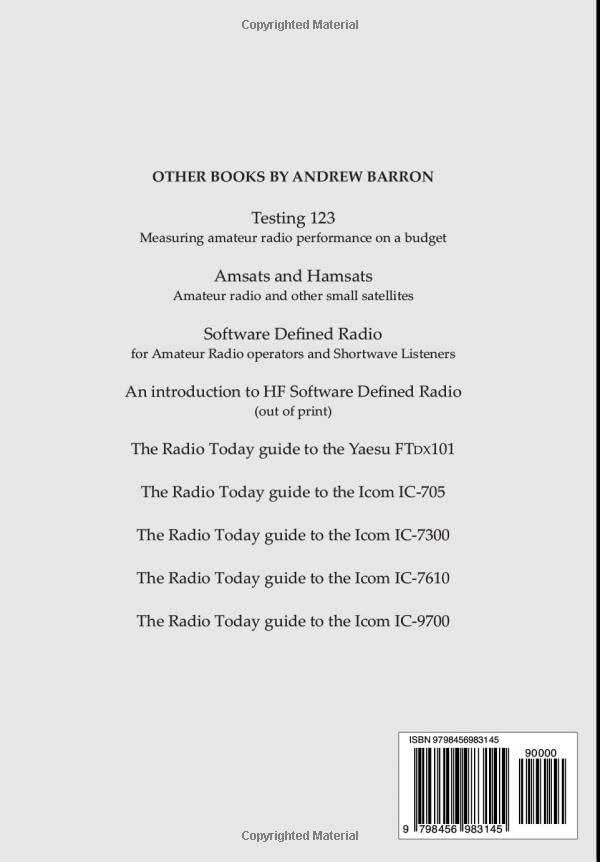 The Radio Today guide to the Yaesu FTDX10 (Radio Today guides) by Andrew Barron