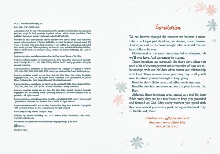 3-Minute Daily Devotions for Moms by Anita Higman