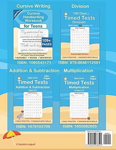 Cursive Handwriting Workbook For Kids: Cursive for beginners workbook. Cursive letter tracing book. Cursive writing practice book to learn writing in cursive (Beginning Cursive Handwriting Workbooks) by Sujatha Lalgudi