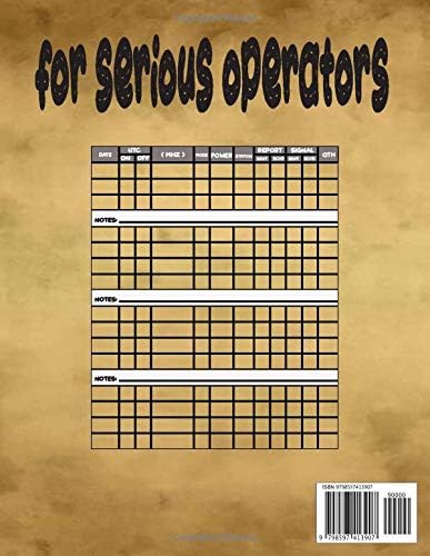 Ham Radio Logbook: Journal , For Amateur Radio Operator by hamama21 Publishing