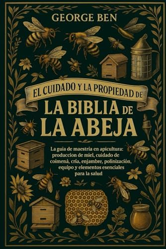 EL CUIDADO Y LA PROPIEDAD DE LA BIBLIA DE LA ABEJA: La guía de maestría en apicultura: producción de miel, cuidado de la colmena, cría, enjambre, ... esenciales para la salud (Spanish Edition) by GEORGE BEN